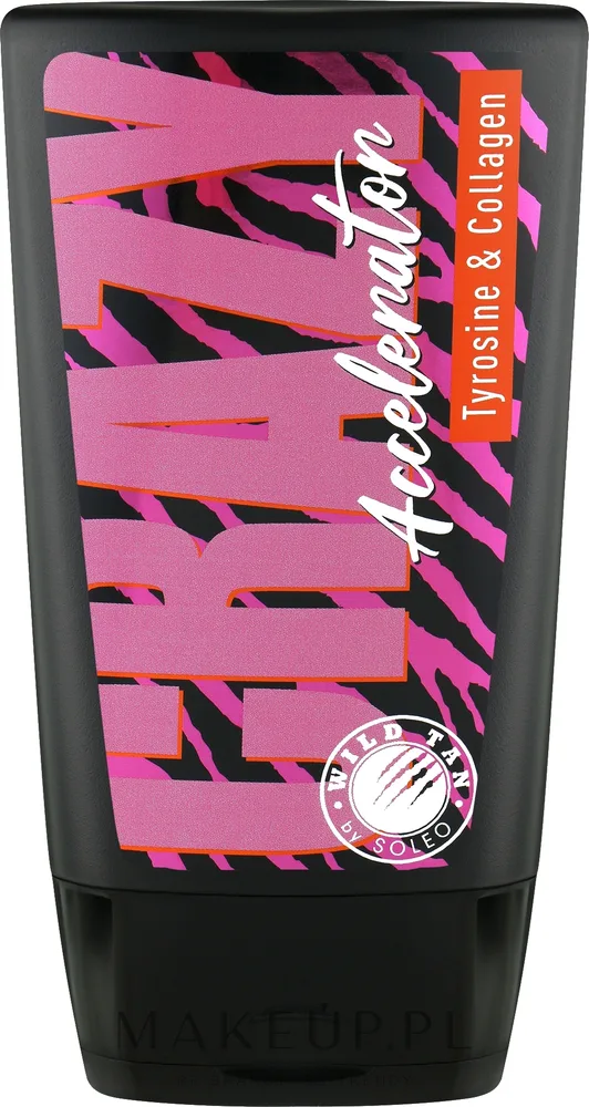 Молочко для тела Wild Tan Crazy Accelerator для загара в солярии с тирозином и коллагеном 125 мл