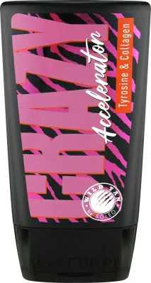 Молочко для тела Wild Tan Crazy Accelerator для загара в солярии с тирозином и коллагеном 125 мл