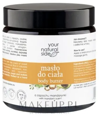 Масло для тела Your Natural Side с ароматом мандарина для сухой кожи