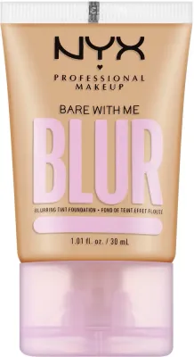 NYX Professional Makeup Podkład - Тональная основа NYX Bare With Me Blur Tint Foundation матирующая веганская, 30 мл