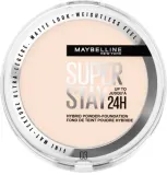 Maybelline New York Podkład w pudrze - Пудровая тональная основа Maybelline SuperStay 24HR Hybrid матирующая, 9 г — фото 1