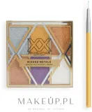 Палетка подводок для глаз XX Revolution Mixxed Metals Water Liner Palette 6 оттенков — фото 3