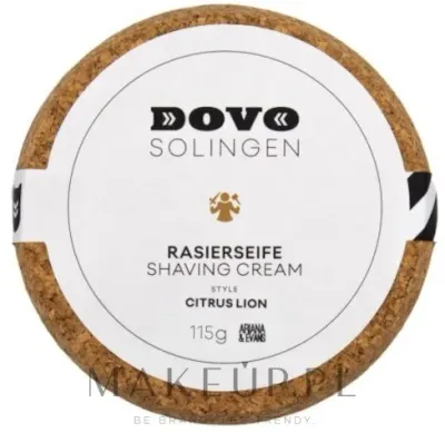 Мыло для бритья Dovo Shaving Soap Citrus Lion с цитрусовым ароматом, 115 г
