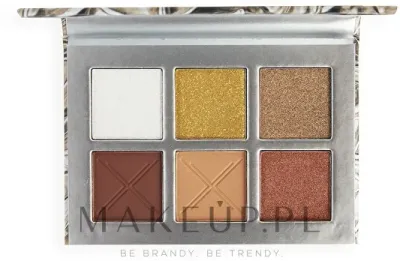 Палетка теней для век XX Revolution Mixxed Metals Metal Flexx Shadow Palette 6 оттенков
