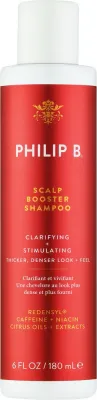 Шампунь-эликсир Philip B Scalp Booster с кофеином, ниацином и маслом бергамота, 180 мл, США