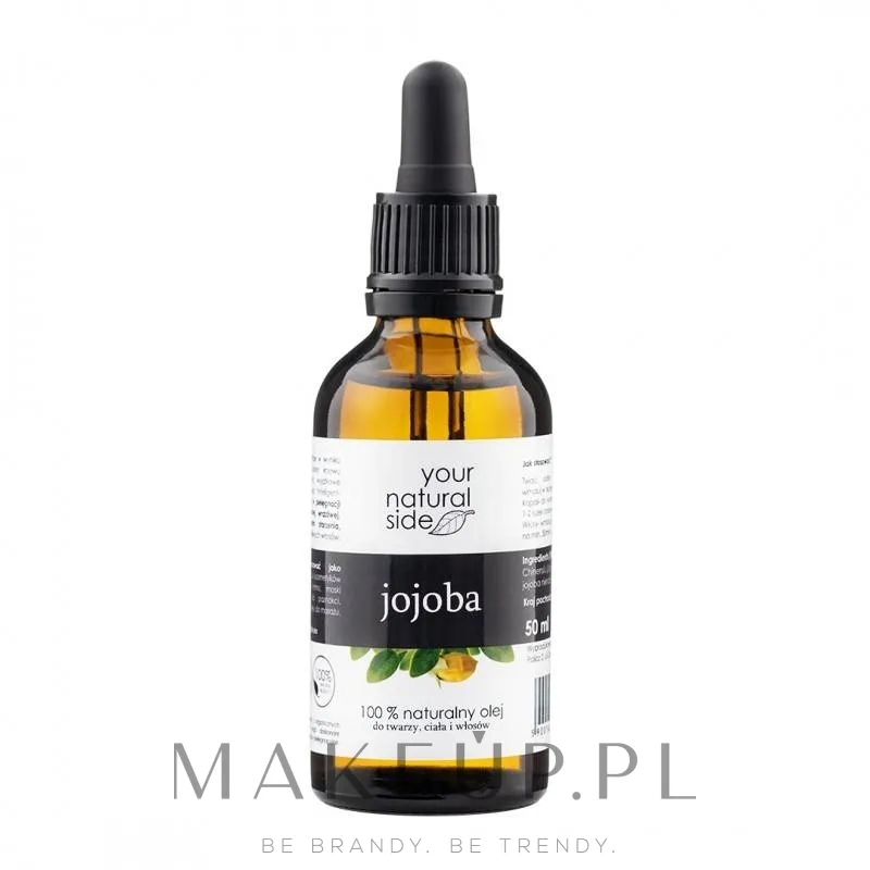 Масло для тела Your Natural Side Jojoba Organic натуральное жожоба холодного отжима 50 мл