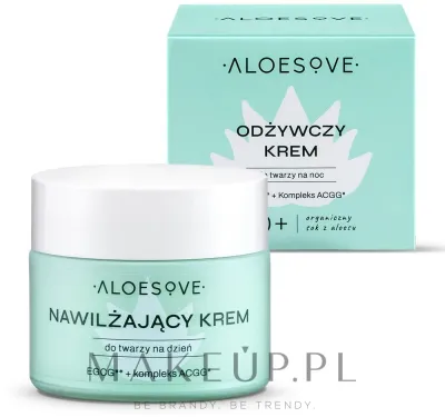 Крем для лица Aloesove ночной питательный с алоэ и Q10 50 мл