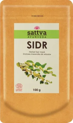 Маска для волос Sattva Sidr Herbal Hair Mask порошковая, для сухих волос, 100 г