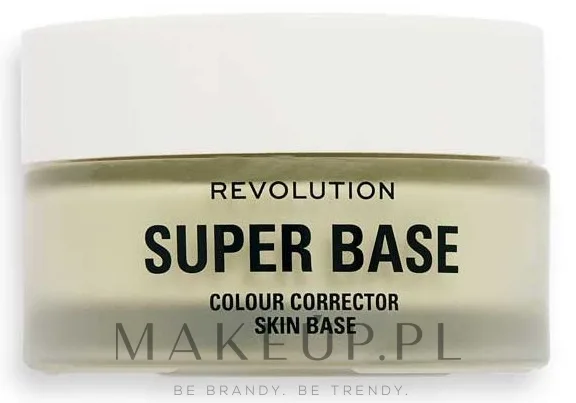 База под макияж Makeup Revolution Superbase Colour Corrector, оттенок Yellow