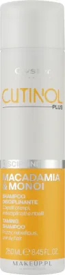 Oyster Cosmetics Oyster Cutinol Plus Macadamia & Monoi Oil Discipline Shampoo - Шампунь Oyster Cutinol Plus с маслом макадамии и кокосовым маслом для непослушных волос, 250/1000 мл, Италия