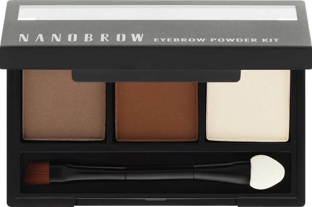 Палетка теней для бровей Nanobrow Eyebrow Powder Kit, оттенок Medium