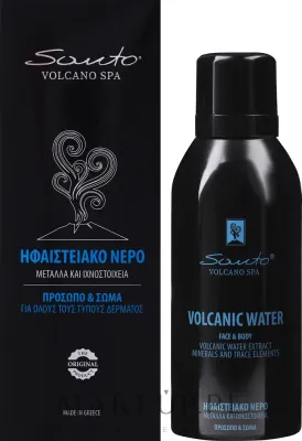 Santo Volcano Spa Santo Volcano Volcanic Water Face & Body - Спрей для тела Santo Volcano Volcanic Water Face and Body вулканическая вода 100 мл