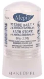 Дезодорант-стик Alepia Alum Stick Stone натуральный, квасцовый камень — фото 1