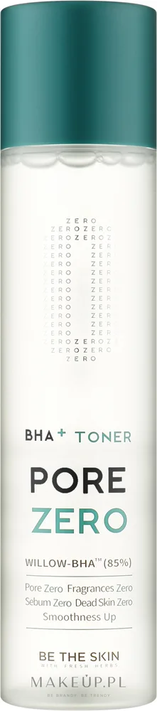 Тоник Be The Skin BHA+ Pore Zero Toner с водой ивовой коры и салициловой кислотой, 150 мл