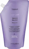 Шампунь Lakme Teknia White Silver тонирующий с экстрактом лотоса и пантенолом, 600 мл, Испания — фото 1