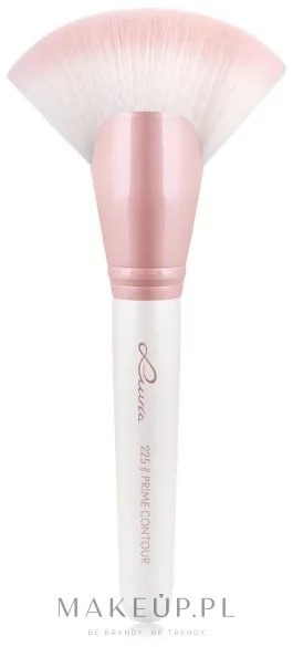 Веерная кисть для контуринга Luvia Cosmetics Prime Contour Candy веганская из синтетического ворса