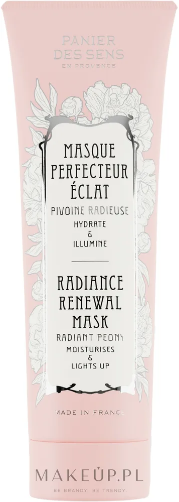 Восстанавливающая маска для лица с экстрактом пиона Panier des Sens Radiant Peony Radiance Renewal Mask