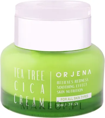 Крем для лица Orjena Tea Tree Cica с чайным деревом и центеллой 50 мл