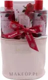 Набор Aurora Rose Bouquet гель для душа 200 мл шампунь 200 мл лосьон для тела 100 мл и косметичка — фото 1