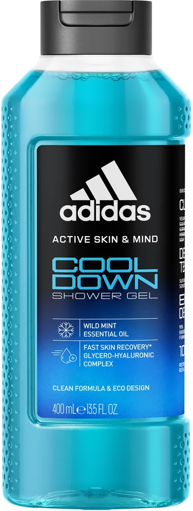 Гель для душа Adidas Cool Down с ароматом дикой мяты, 250 мл