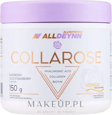 БАД Allnutrition / AllDeynn CollaRose Raspberry & Wild Strawberry, бычий коллаген, малина-земляника