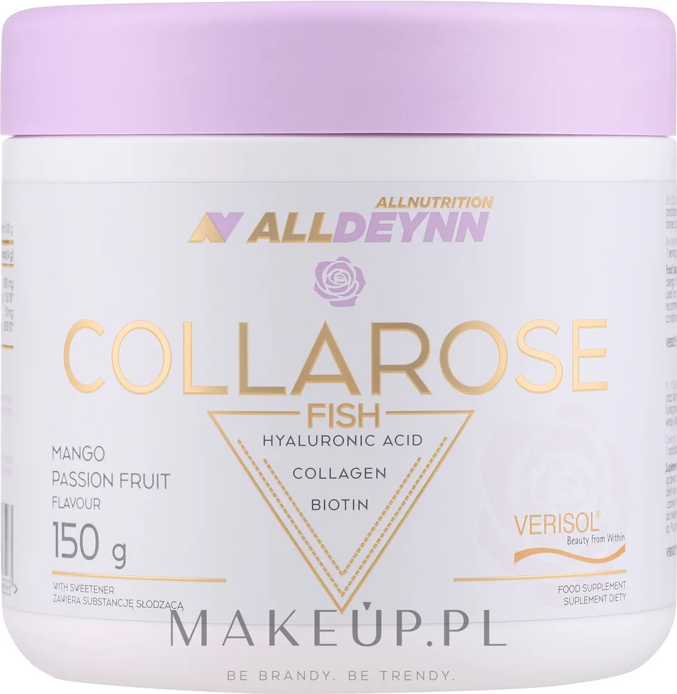БАД Allnutrition / AllDeynn CollaRose Mango & Passion Fruit (Fish), рыбный коллаген, манго-маракуйя