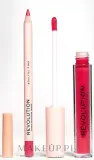 Набор для губ Makeup Revolution Lip Contour Kit Soulful Pink жидкая матовая помада 3 мл и карандаш 0.8 г — фото 3