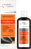 Pharma Group Laboratories Pharma Group Saw Palmetto Shampoo - Шампунь Pharma Group противоперхотный с сульфидом селена 1% и экстрактом со Пальметто, 150 мл, Украина — фото 5