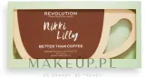 Кремовая палетка для лица и губ Makeup Revolution X Nikki Lilly Coffee Cup Palette 8 оттенков — фото 4