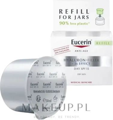 Крем для лица дневной Eucerin Hyaluron-Filler для сухой кожи сменный блок 50 мл