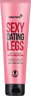 Бальзам для загара для ног Tannymaxx Sexy Dating Legs Very Dark Tanning + Bronzer с бронзатором, с антицеллюлитным эффектом, 150 мл
