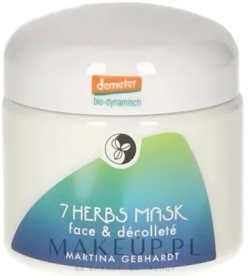Травяная маска для лица и декольте с 7 травами Martina Gebhardt 7 Herbs Mask Face & Decollete