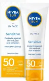 Солнцезащитный крем для лица NIVEA SUN Sensitive SPF 50 для чувствительной кожи 50 мл — фото 1