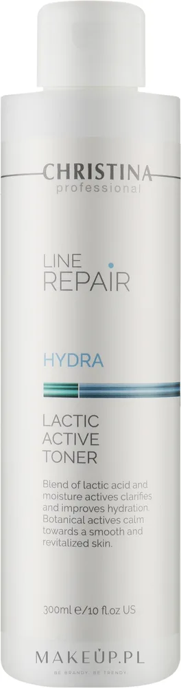 Тоник Christina Line Repair Hydra Lactic Active Toner с молочной кислотой и гиалуроновой кислотой, 300 мл