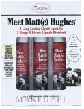 Набор жидких матовых помад theBalm Meet Matt(e) Hughes 3 оттенка по 7.4 мл — фото 1