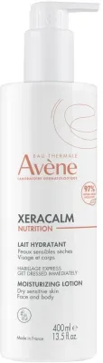 Avene XeraCalm Nutrition Moisturizing Lotion — увлажняющий лосьон для очень сухой чувствительной кожи, 400 мл