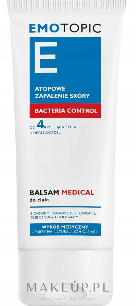 Pharmaceris E Emotopic Bacteria Control Medical Body Balm — бальзам для очень сухой и чувствительной кожи, 200 мл