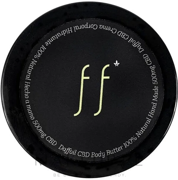 Масло-баттер для тела Daffoil CBD 500mg Body Butter натуральное для массажа