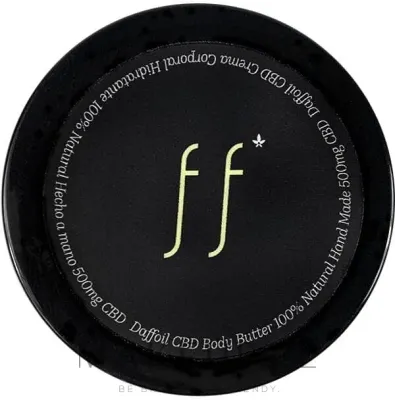 Масло-баттер для тела Daffoil CBD 500mg Body Butter натуральное для массажа