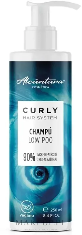 Alcantara Cosmetica Alcantara Cosmetica Curly Hair System Shampoo - Шампунь Alcantara Curly Hair System бессульфатный с алоэ вера и пантенолом, 250/1000 мл, Испания