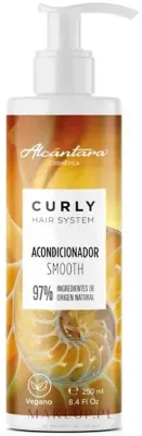 Кондиционер для вьющихся волос с эффектом увлажнения Alcantara Cosmetica Curly Hair System Smooth Conditioner