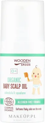 Органическое нежное масло для кожи головы малышей Wooden Spoon Organic Baby Scalp Oil