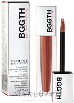 Bad Girls Go To Heaven Extreme Mat Illusion Lipstick помада матовая 4 мл металлический эффект фетровый аппликатор насыщенный пигмент стойкая
