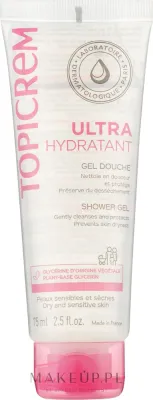 Ультраувлажняющий гель для душа Topicrem Ultra-Moisturizing (мини), 75 мл