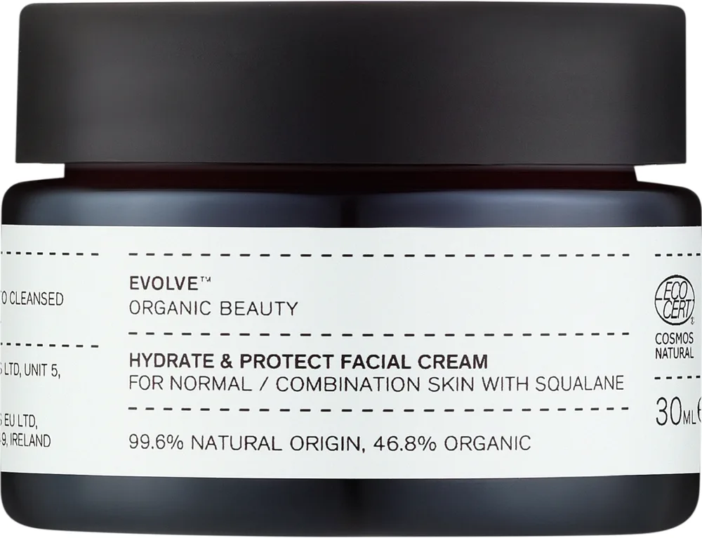 Крем для лица Evolve Organic Beauty Hydrate Protect увлажняющий 60 мл
