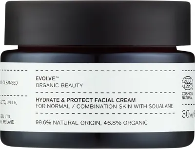 Крем для лица Evolve Organic Beauty Hydrate Protect увлажняющий 60 мл