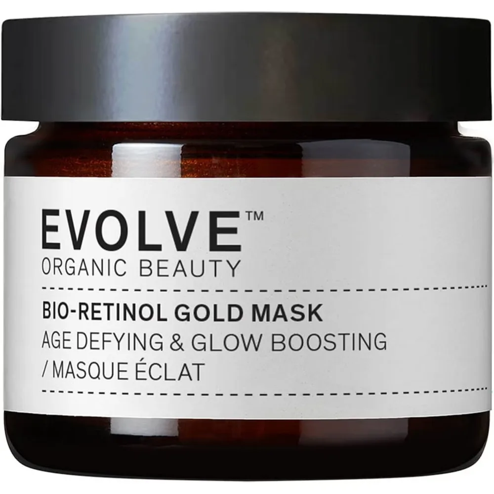 Восстанавливающая маска для лица с био-ретинолом Evolve Organic Beauty Masks Bio-Retinol Gold Mask / Эволв