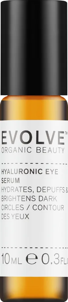 Сыворотка для области вокруг глаз Evolve Organic Beauty Hyaluronic с гиалуроновой кислотой алоэ и экстрактом огурца 10 мл
