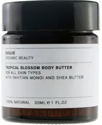 Масло-баттер для тела Evolve Beauty Tropical Blossom с монои для всех типов кожи