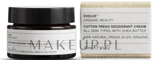 Крем-дезодорант Evolve Beauty Cotton Fresh
